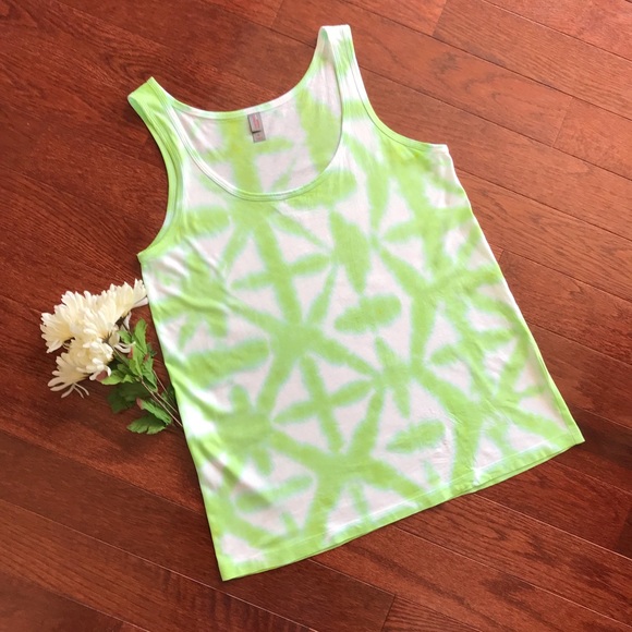 Tie Dye Modal Blend Tank - Picture 1 of 3